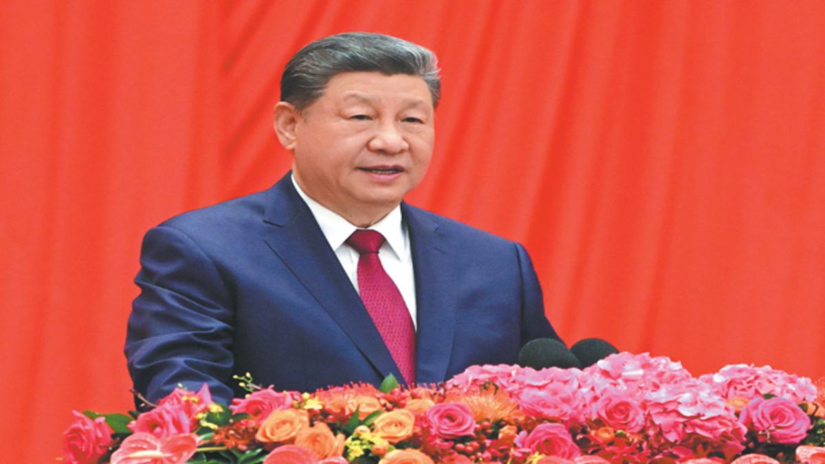 Xi Jinping declara em Pequim que o rejuvenescimento nacional é imparável durante festa de setenta e sete anos da República Popular da China 2 6abd95c0e4b06d4a392d6cf1 16c5428c