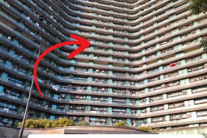 Prédio gigante na China funciona como uma cidade vertical para até 30 mil moradores, com supermercado, restaurantes, academia, piscina e outros serviços